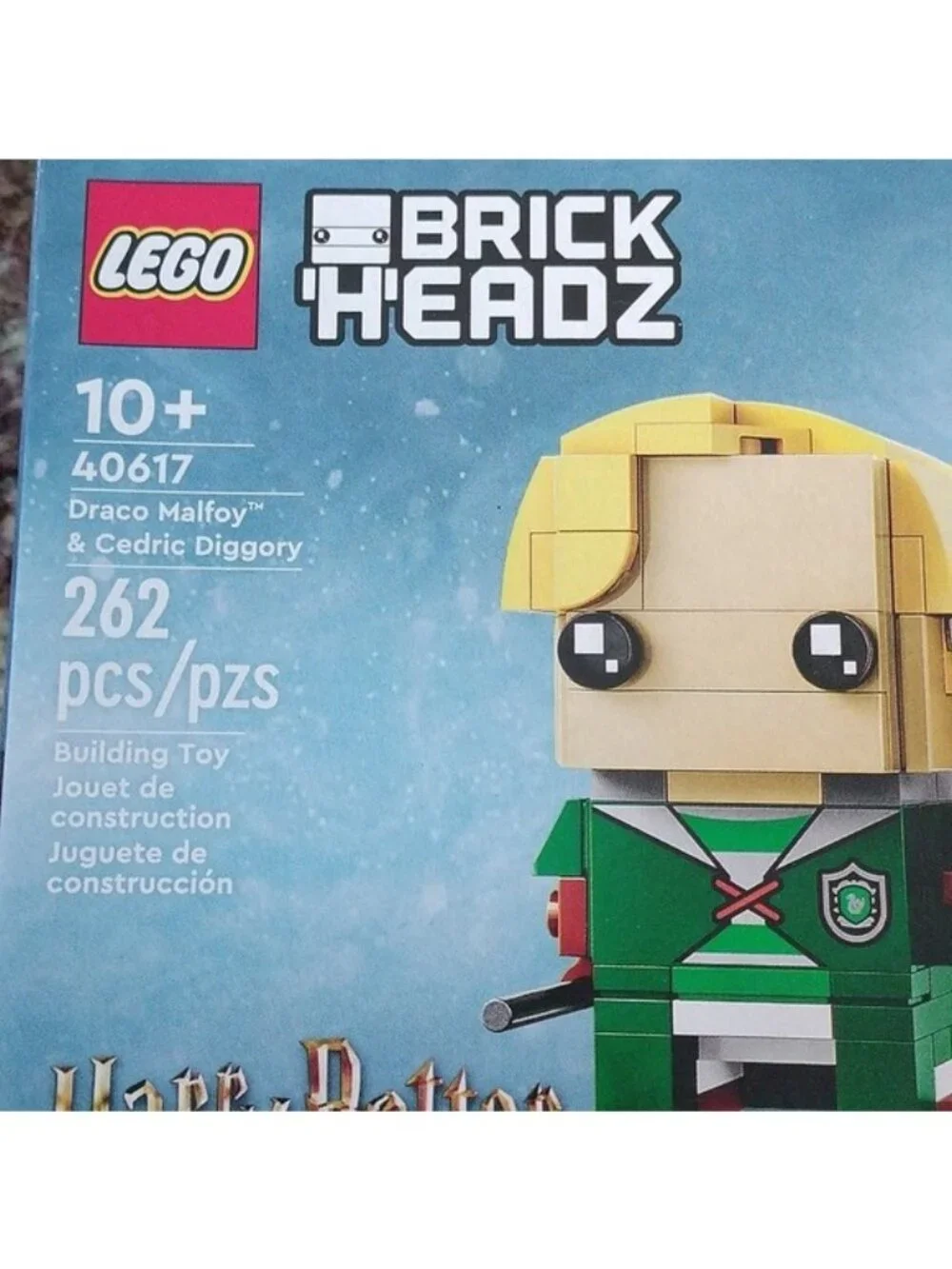 Lego Brickheadz 40617 Draco Malfoy & Cedric Diggory Figures Building Set HP